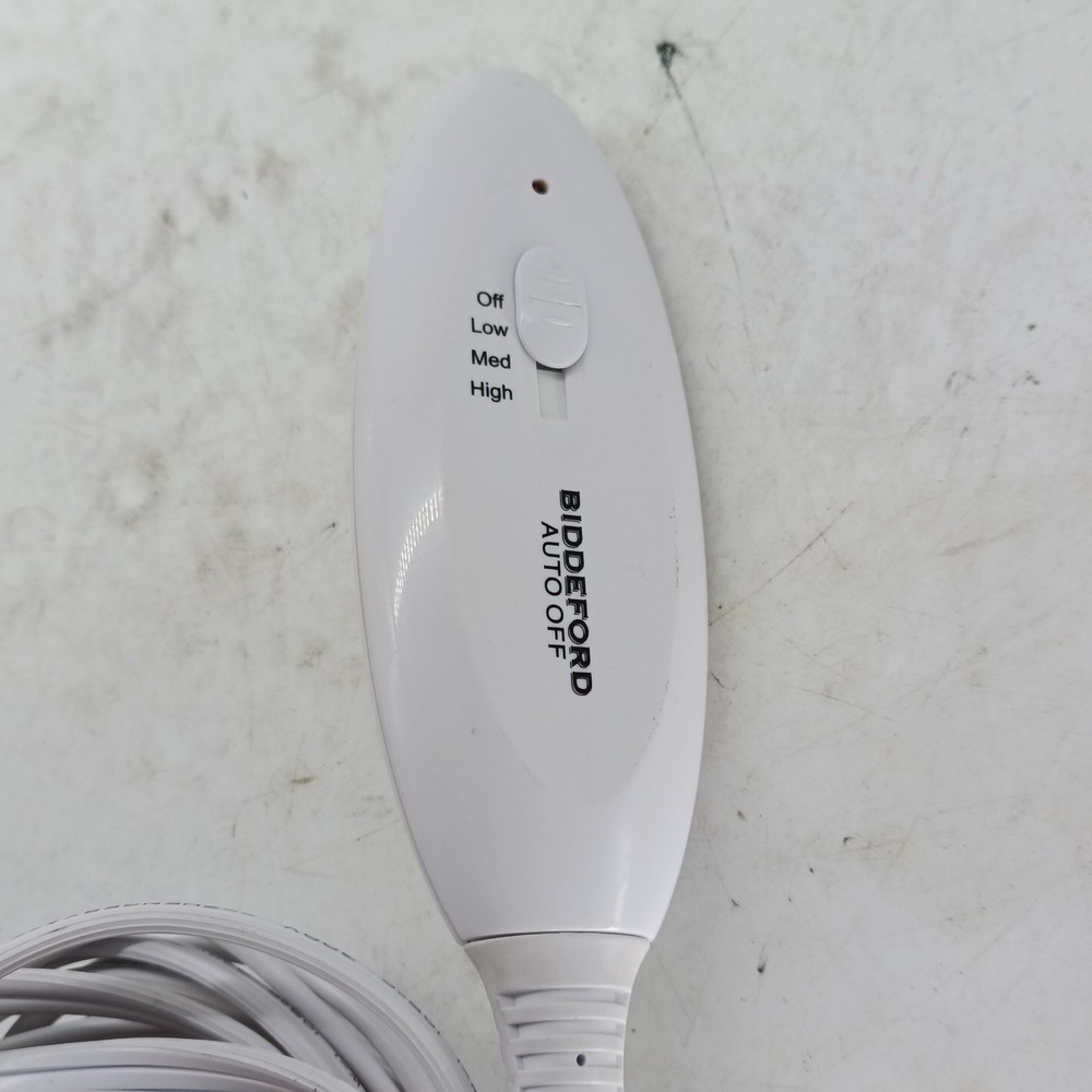 Biddeford TC13W1 Electric Blanket Replacement Controller 4-Prong White 130W a10 - Picture 1 of 4
